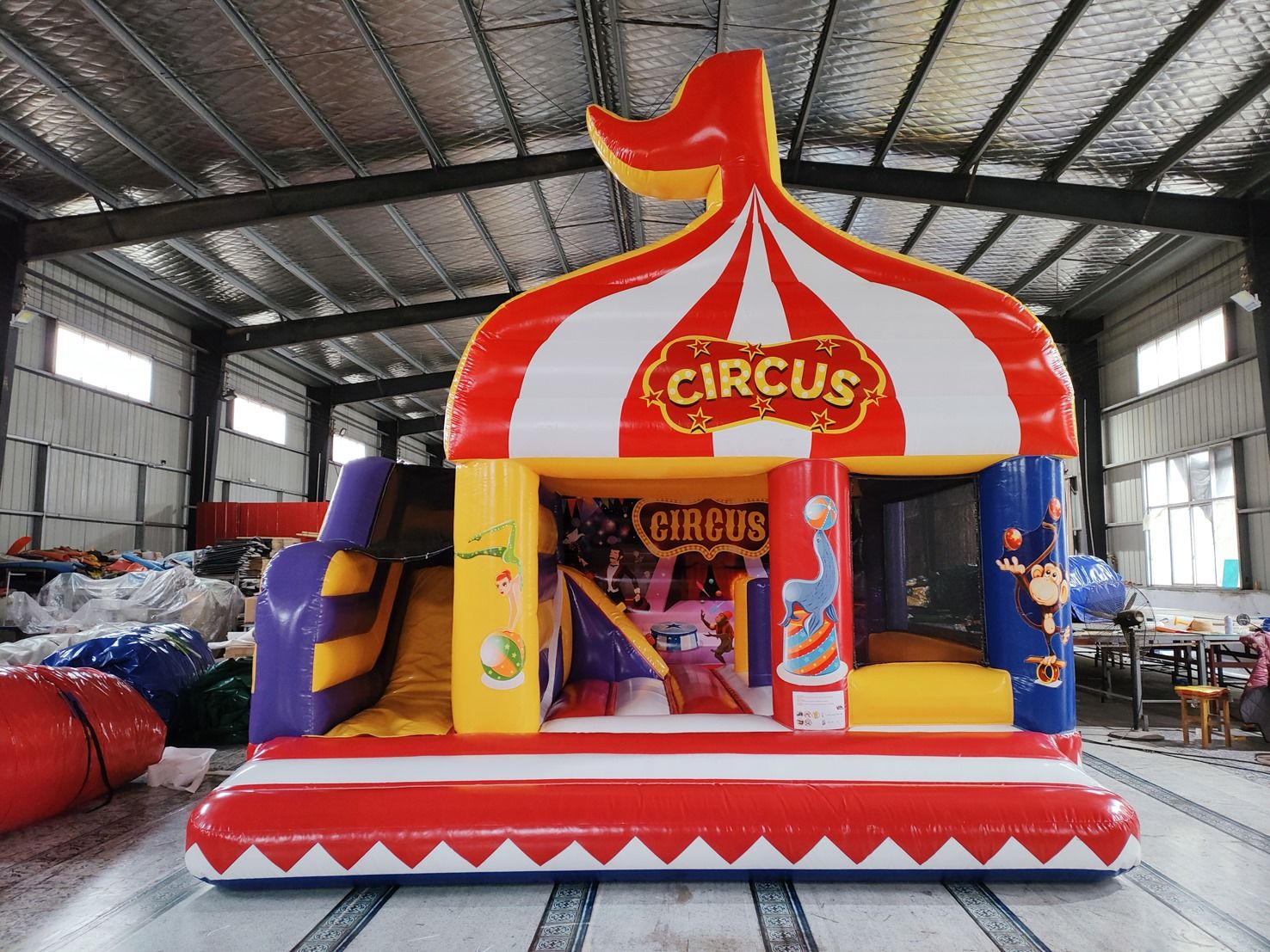 ViPa Bouncer Standard with Slide Circus